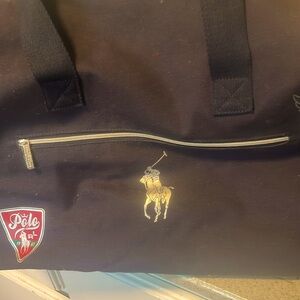 Polo over night bag with polo shoes size 10 in men’s